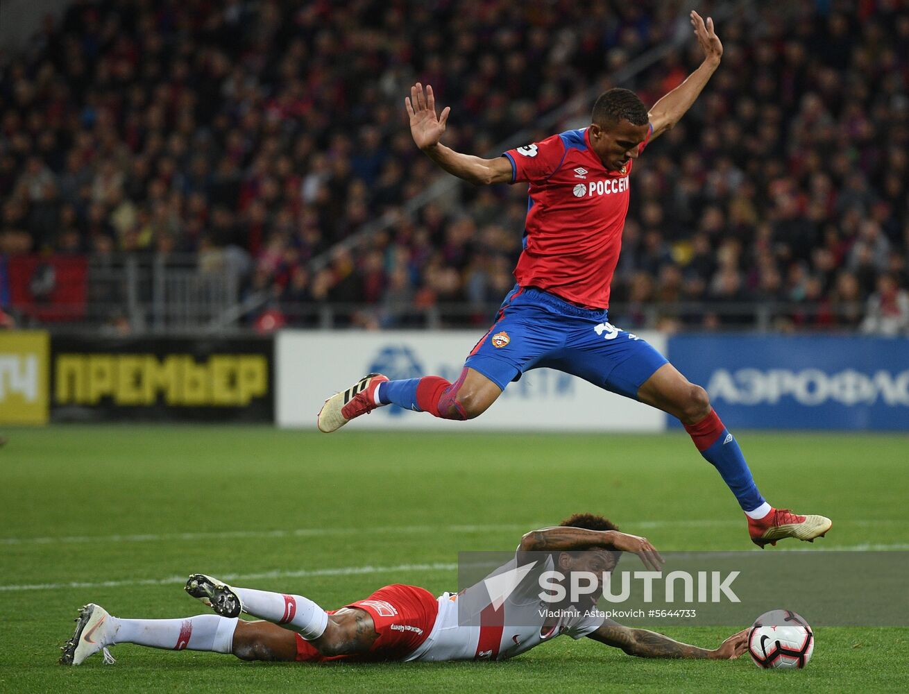 Russia Soccer CSKA - Spartak
