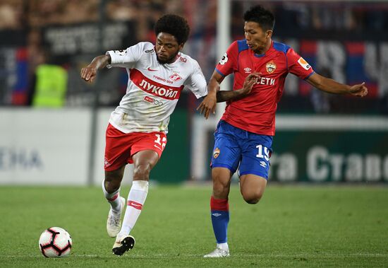 Russia Soccer CSKA - Spartak