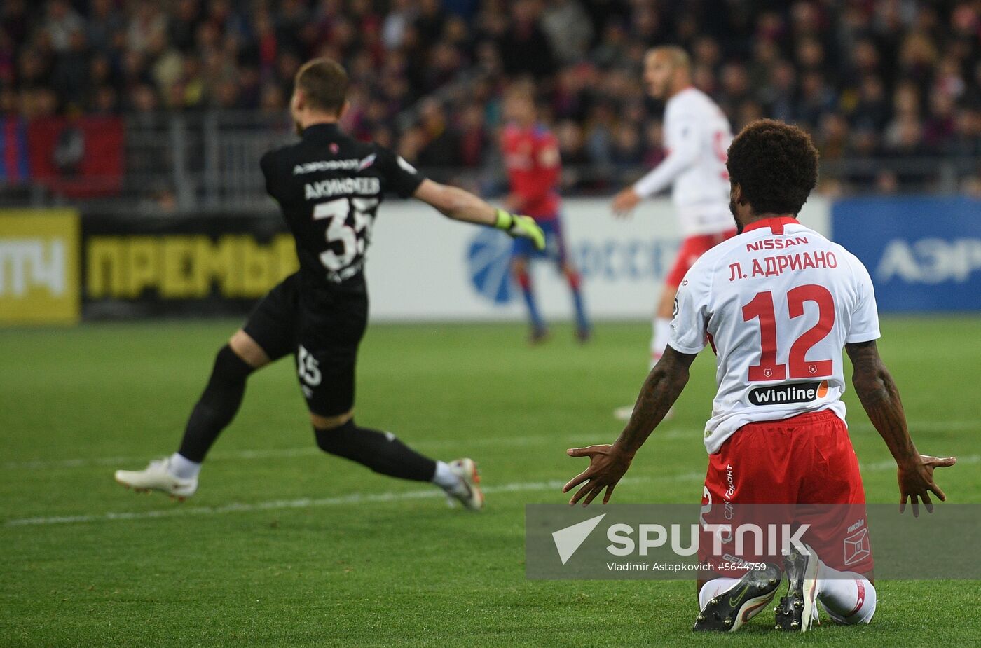 Russia Soccer CSKA - Spartak