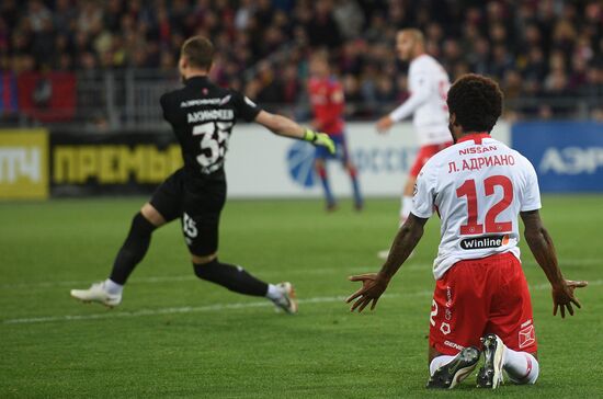 Russia Soccer CSKA - Spartak