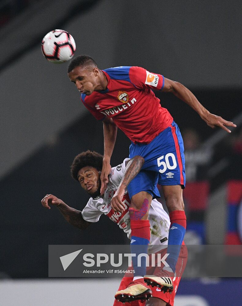 Russia Soccer CSKA - Spartak