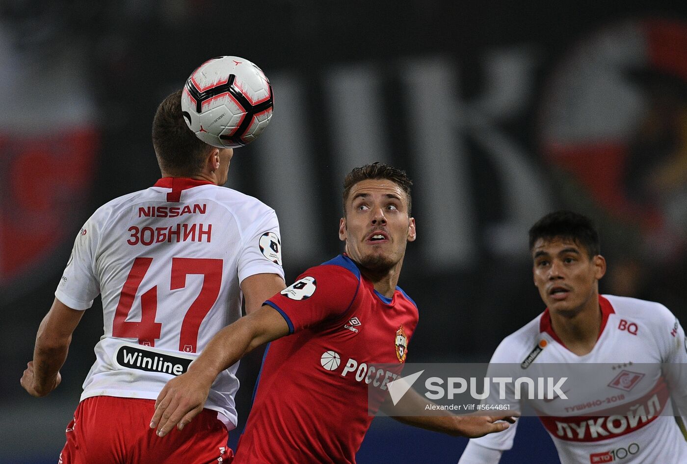 Russia Soccer CSKA - Spartak