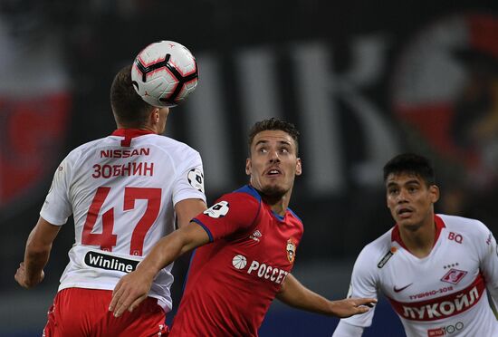 Russia Soccer CSKA - Spartak