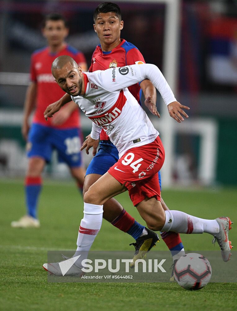 Russia Soccer CSKA - Spartak