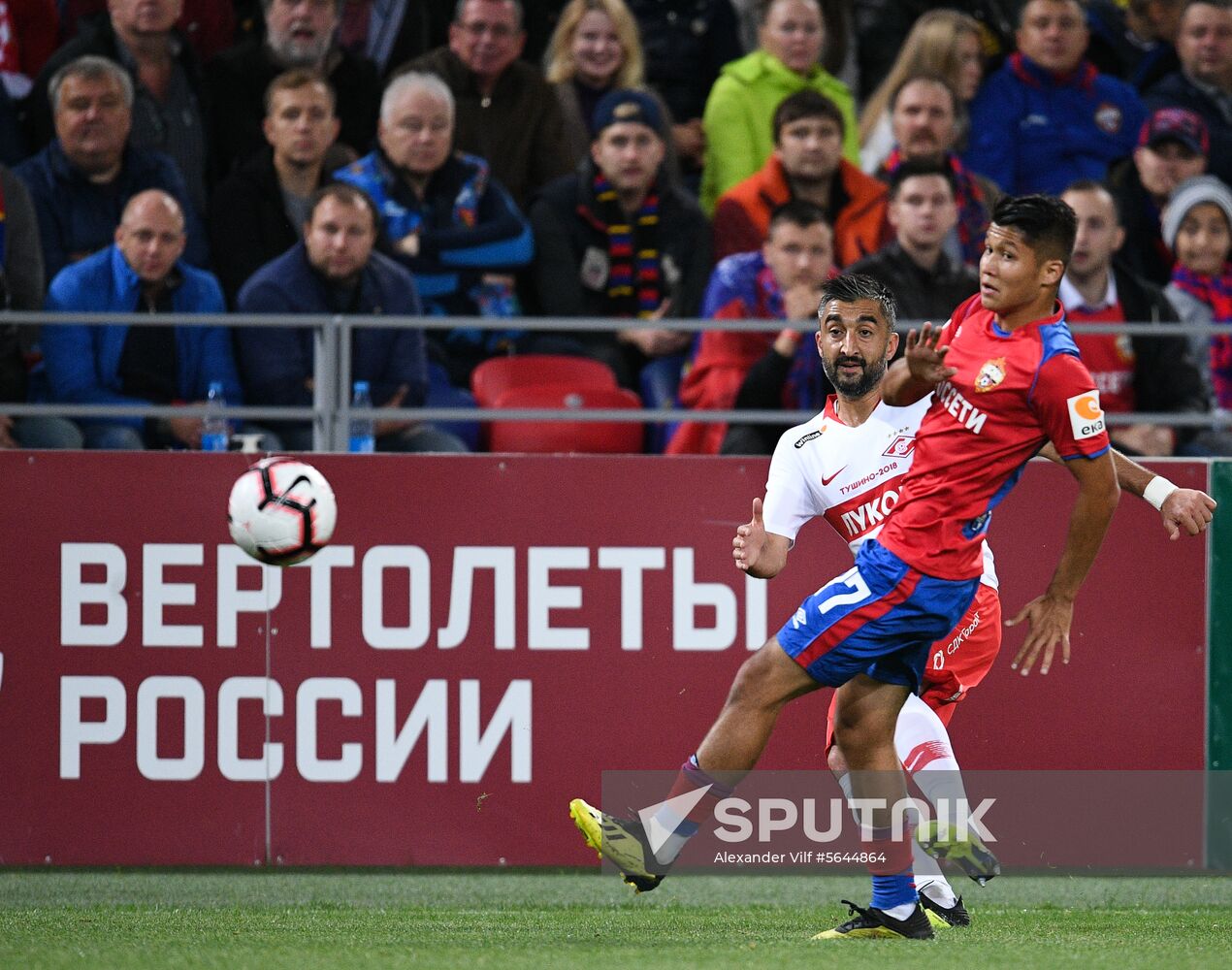 Russia Soccer CSKA - Spartak