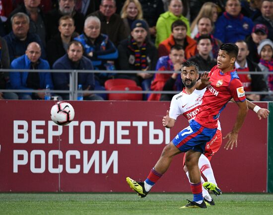 Russia Soccer CSKA - Spartak
