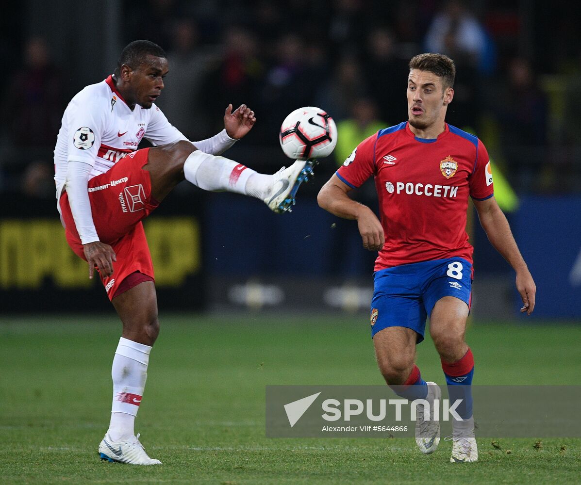 Russia Soccer CSKA - Spartak