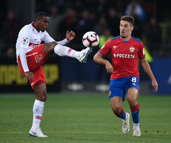 Russia Soccer CSKA - Spartak