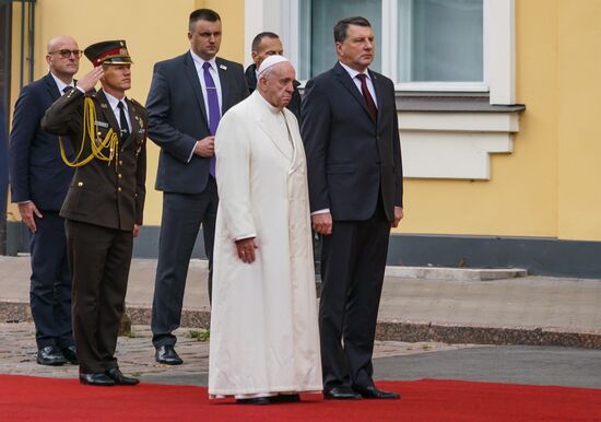 Latvia Pope