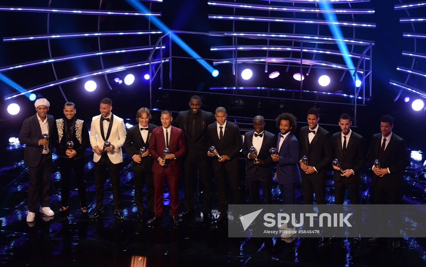 England soccer FIFA Awards