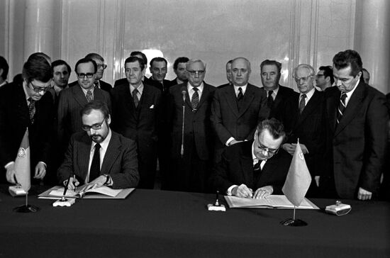 Portuguese delegation visits USSR