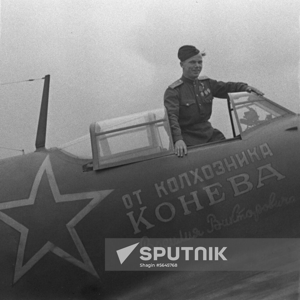 Soviet pilot Ivan Kozhedub