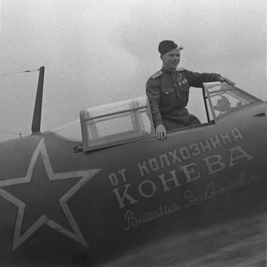 Soviet pilot Ivan Kozhedub