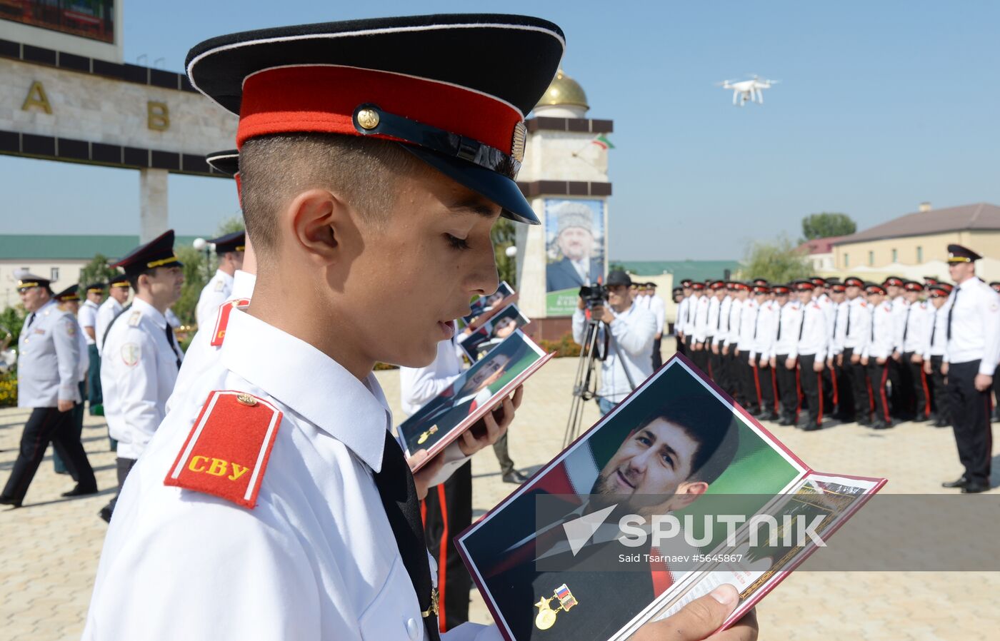 Suvorov Academy in Grozny