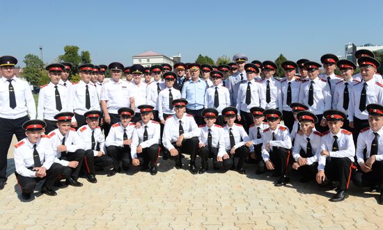 Suvorov Academy in Grozny