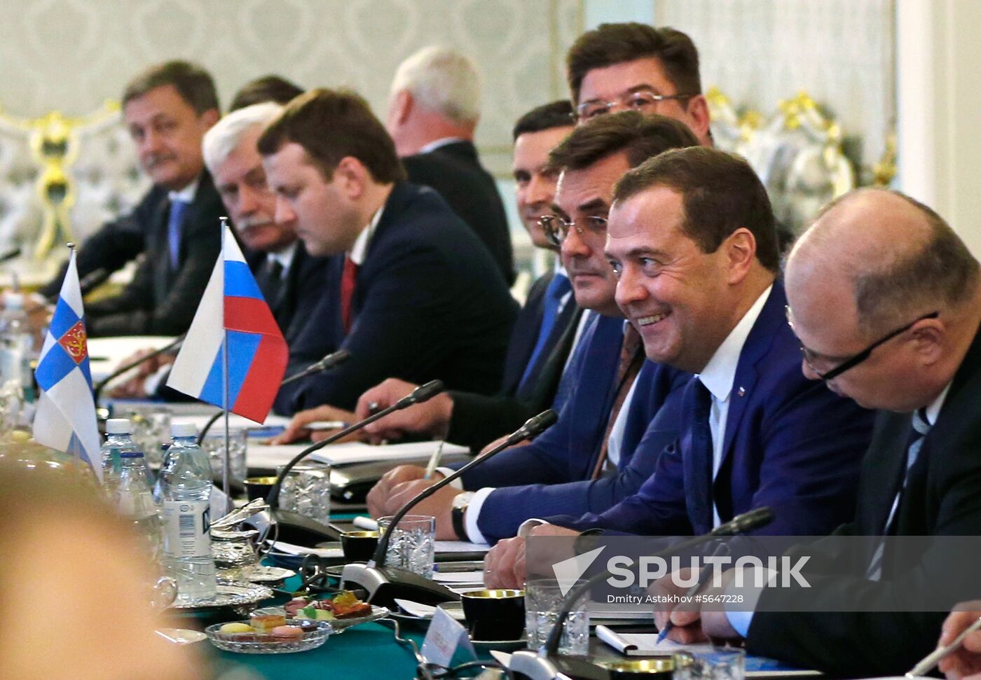 Prime Minister Dmitry Medvedev visits Finland