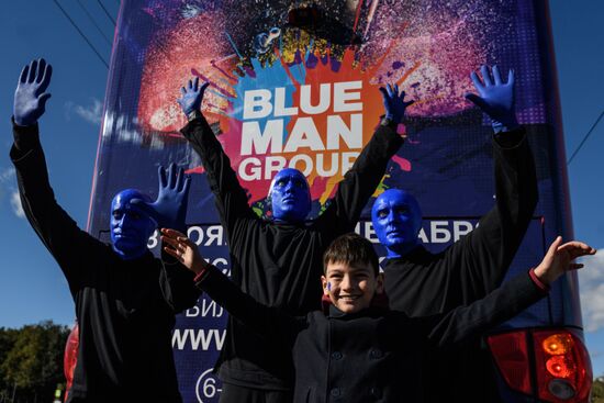 Russia Blue Man Group