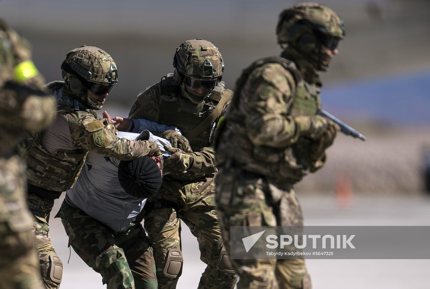 Kyrgyzstan Antiterror Drills