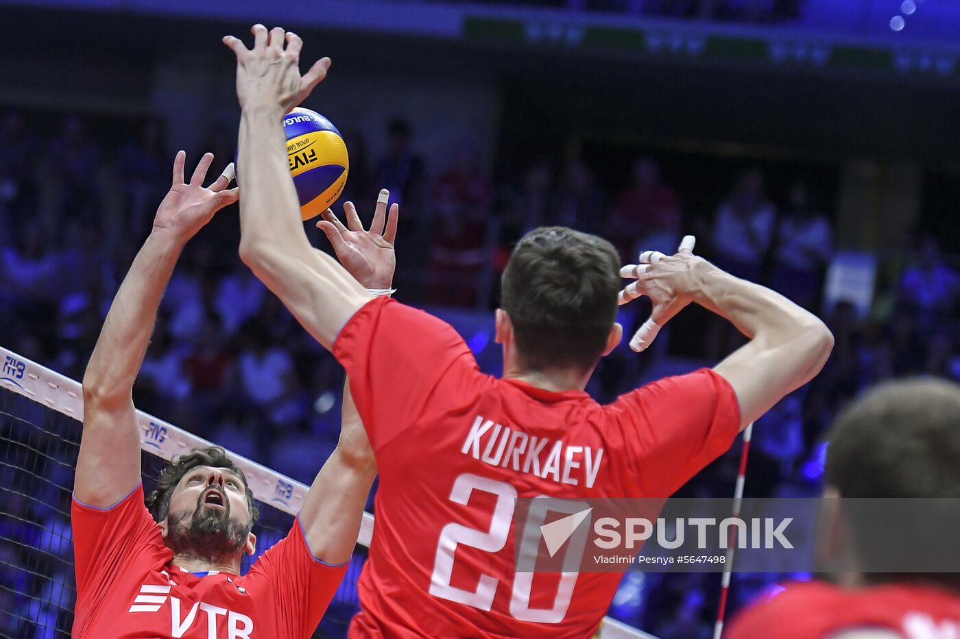 Italy Volleyball Worlds Russia - Brazil