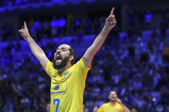 Italy Volleyball Worlds Russia - Brazil