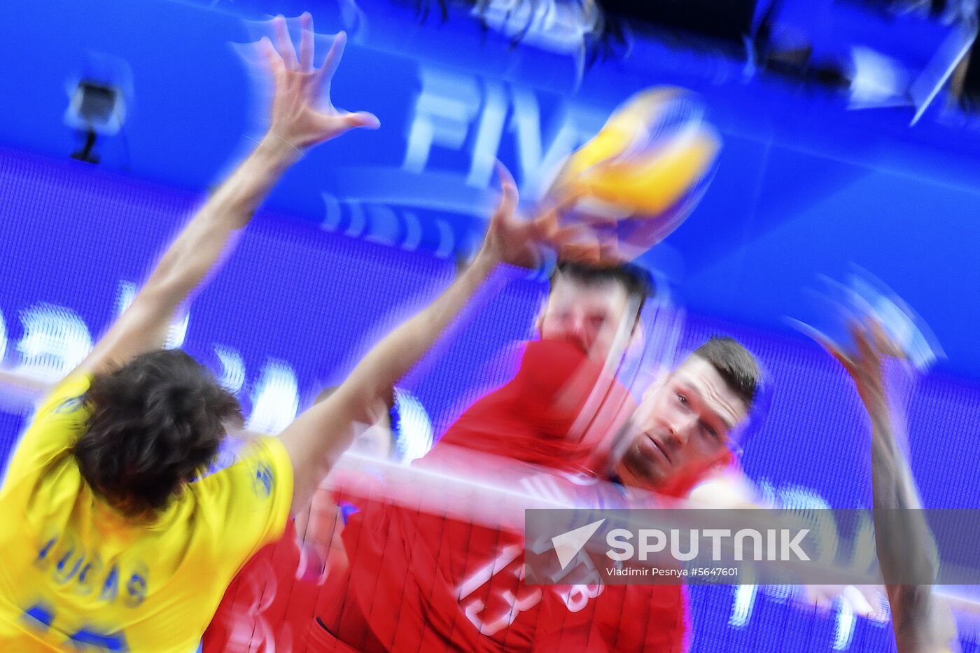 Italy Volleyball Worlds Russia - Brazil