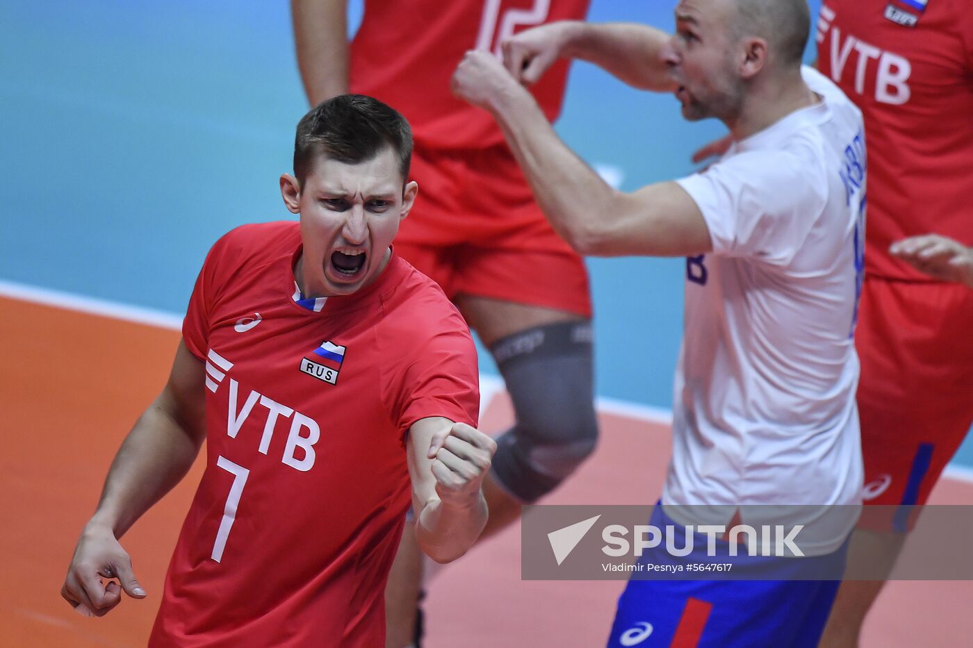 Italy Volleyball Worlds Russia - Brazil