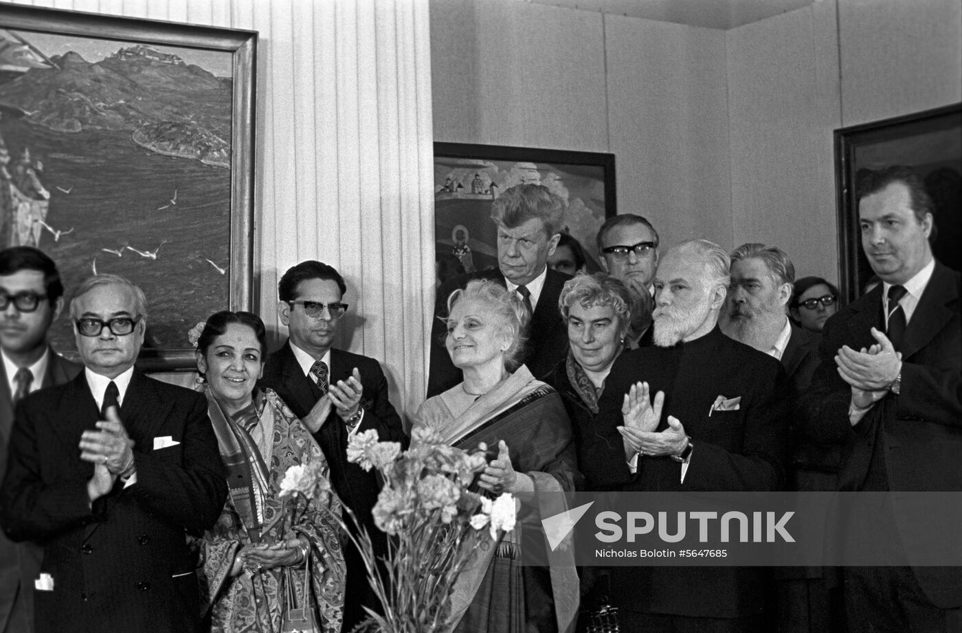 Exhibition of Nicholas Roerich's paintings