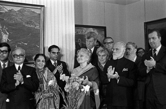 Exhibition of Nicholas Roerich's paintings