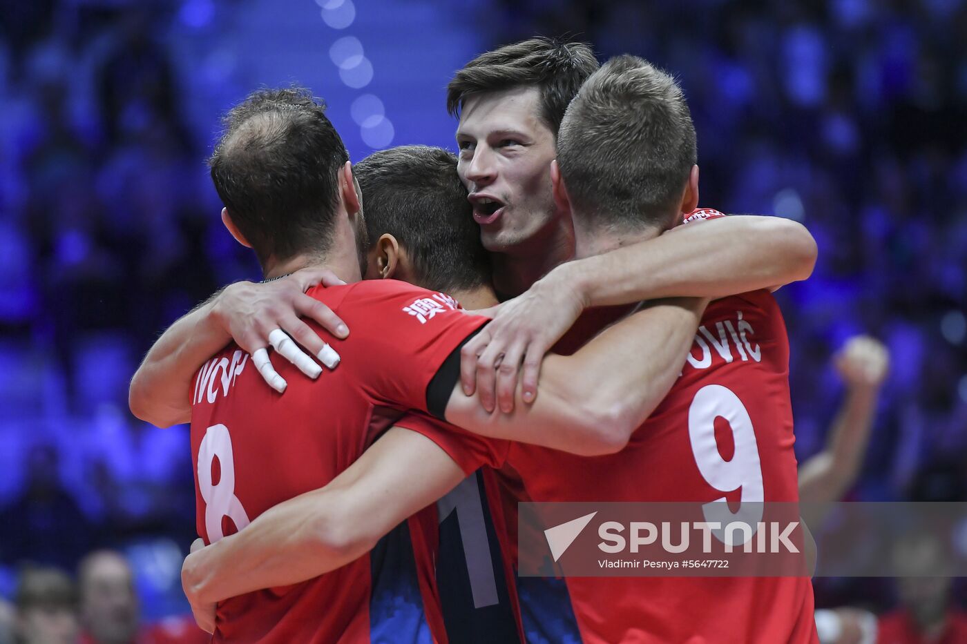 Italy Volleyball Worlds Italy - Serbia