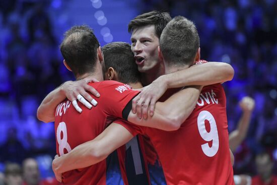 Italy Volleyball Worlds Italy - Serbia