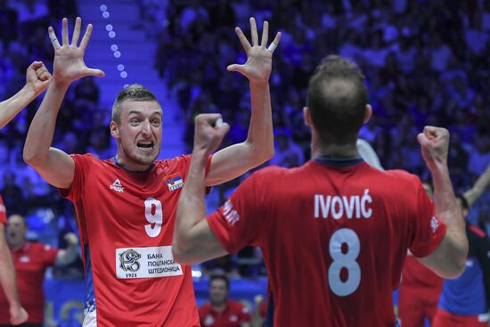 Italy Volleyball Worlds Italy - Serbia