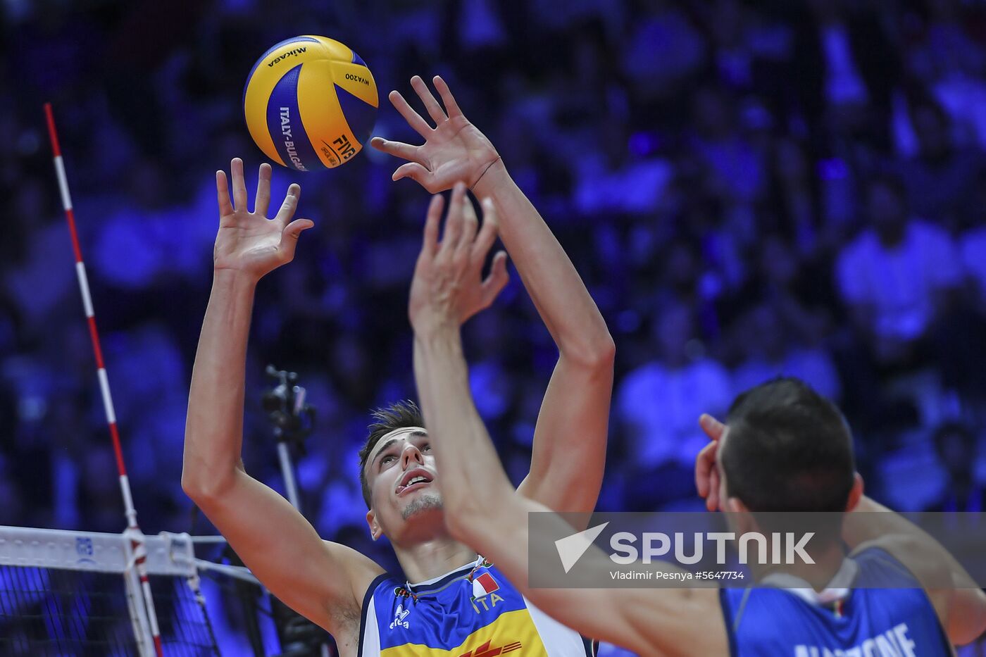 Italy Volleyball Worlds Italy - Serbia