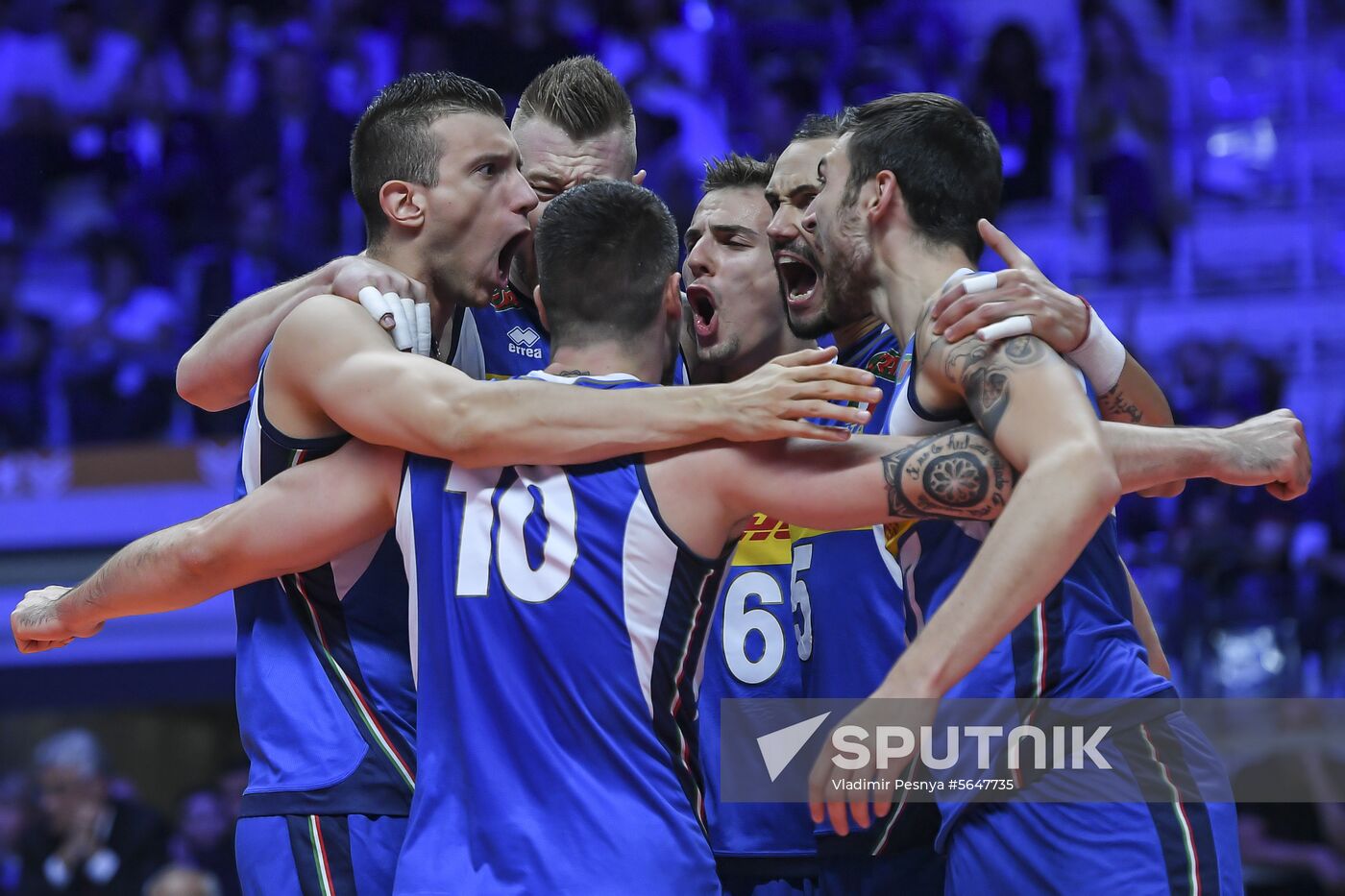 Italy Volleyball Worlds Italy - Serbia