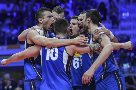 Italy Volleyball Worlds Italy - Serbia