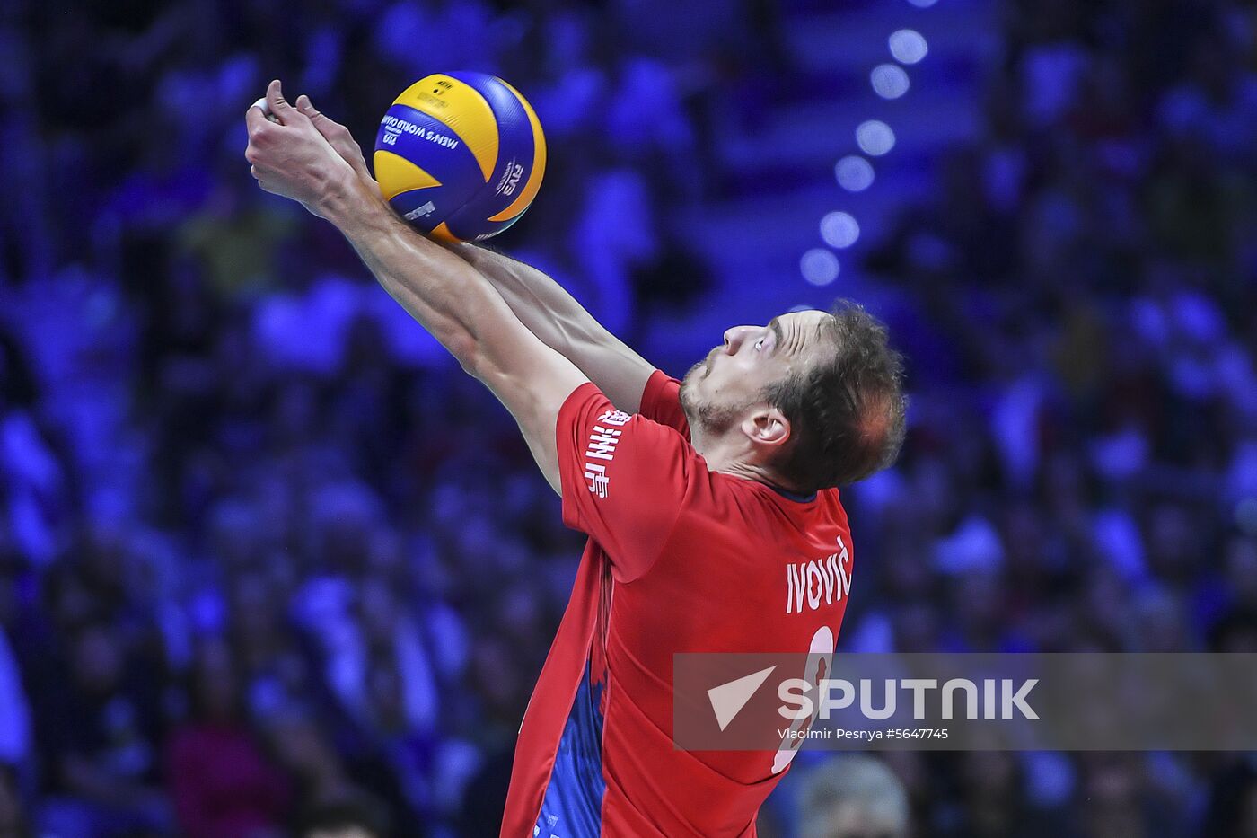 Italy Volleyball Worlds Italy - Serbia