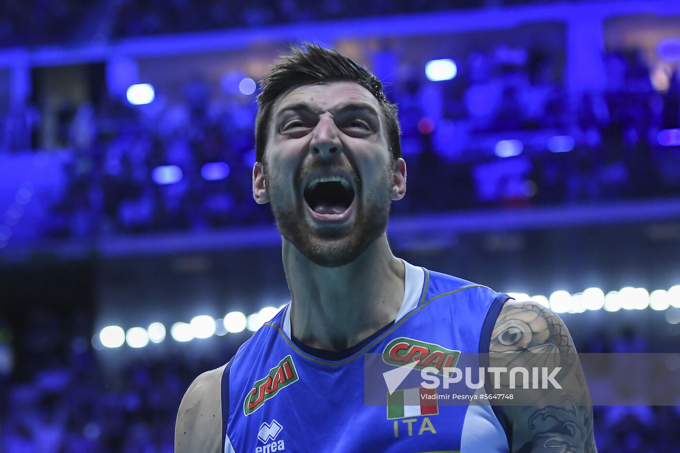 Italy Volleyball Worlds Italy - Serbia