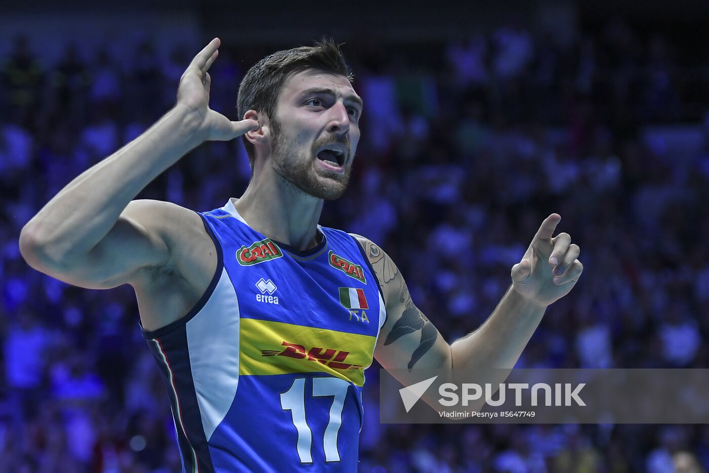 Italy Volleyball Worlds Italy - Serbia