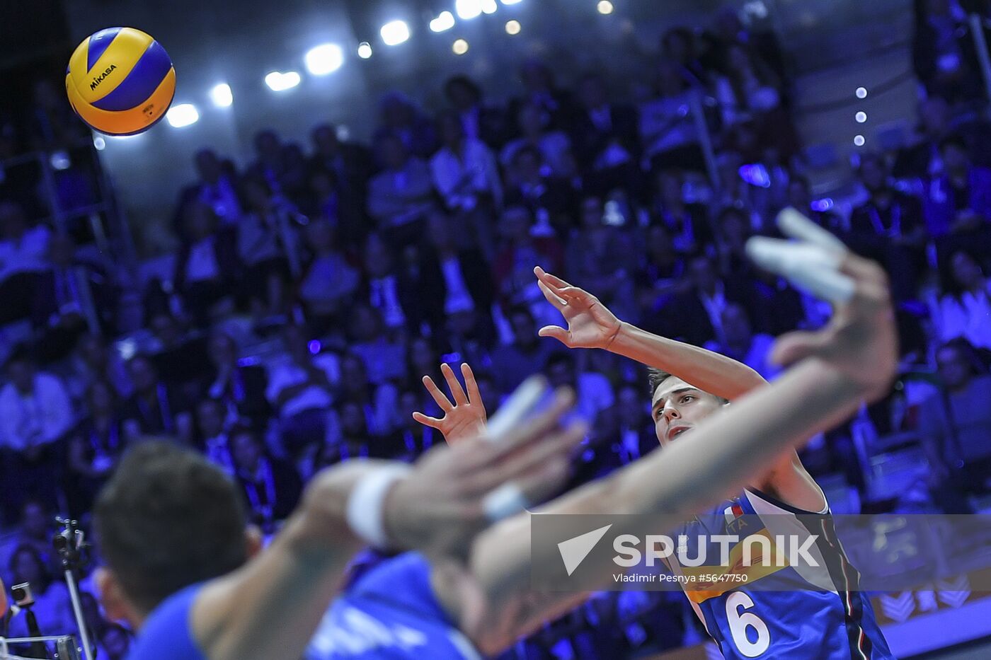 Italy Volleyball Worlds Italy - Serbia