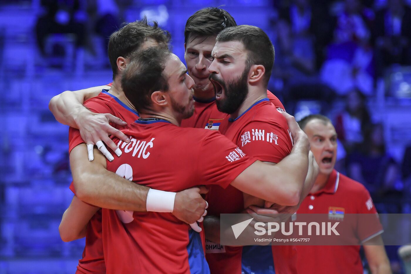 Italy Volleyball Worlds Italy - Serbia