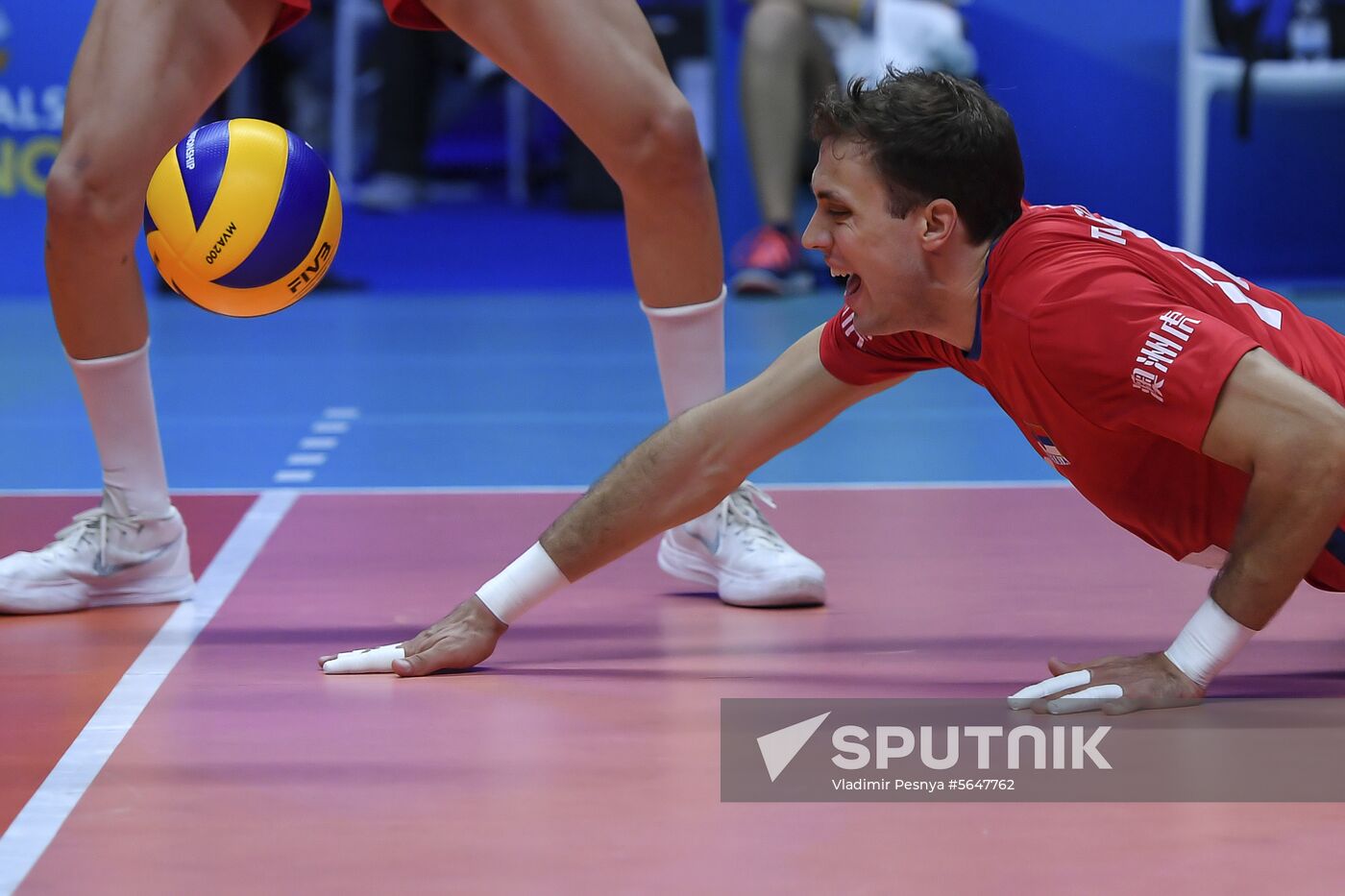 Italy Volleyball Worlds Italy - Serbia