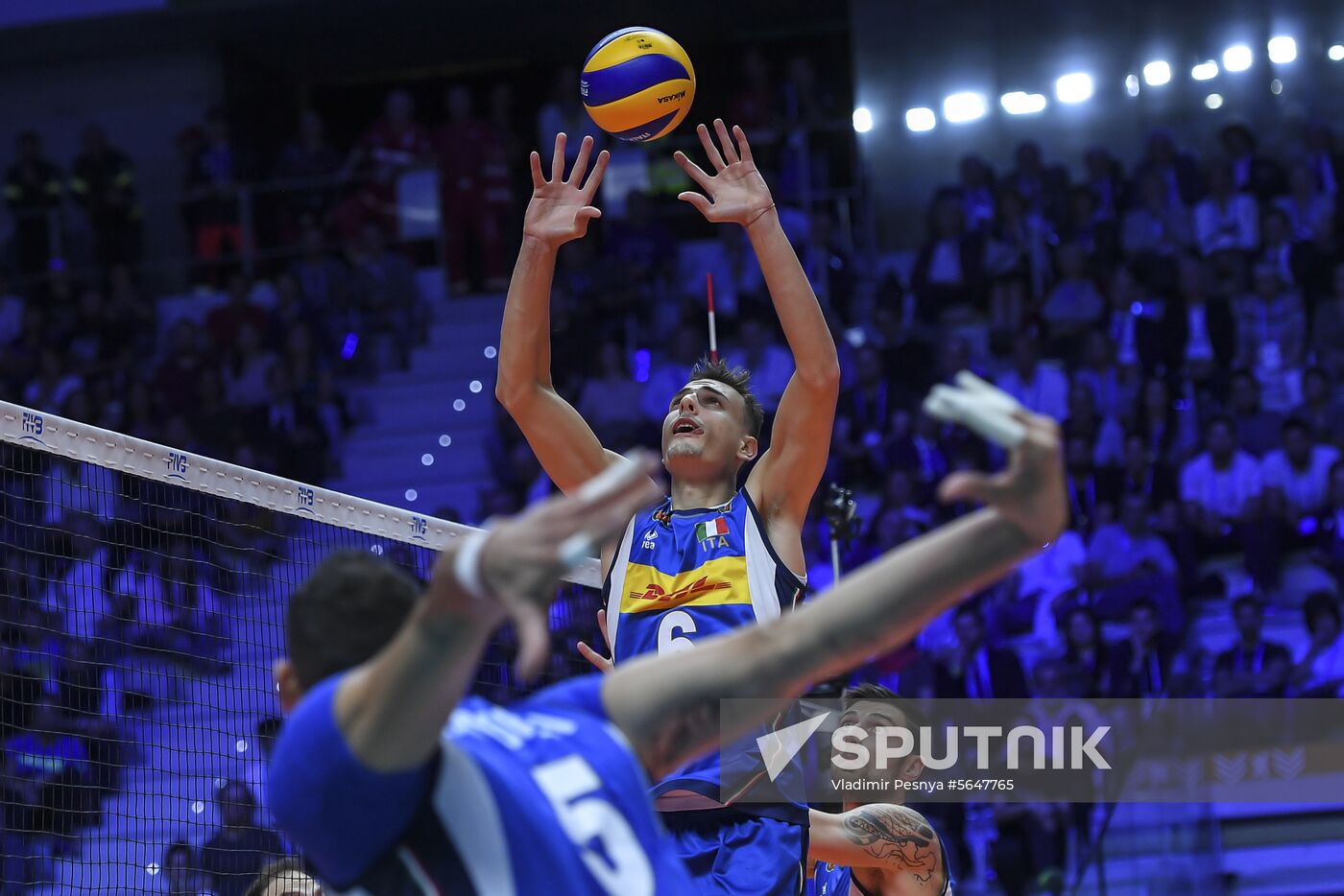 Italy Volleyball Worlds Italy - Serbia