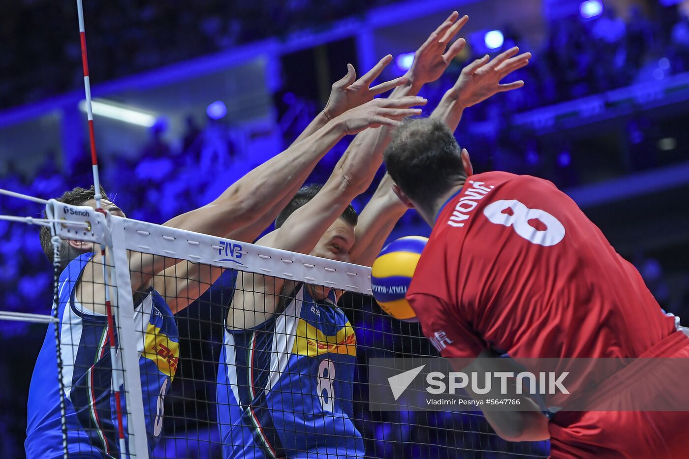 Italy Volleyball Worlds Italy - Serbia
