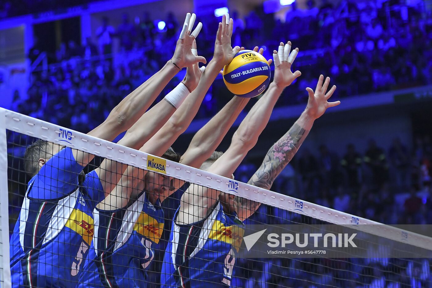 Italy Volleyball Worlds Italy - Serbia