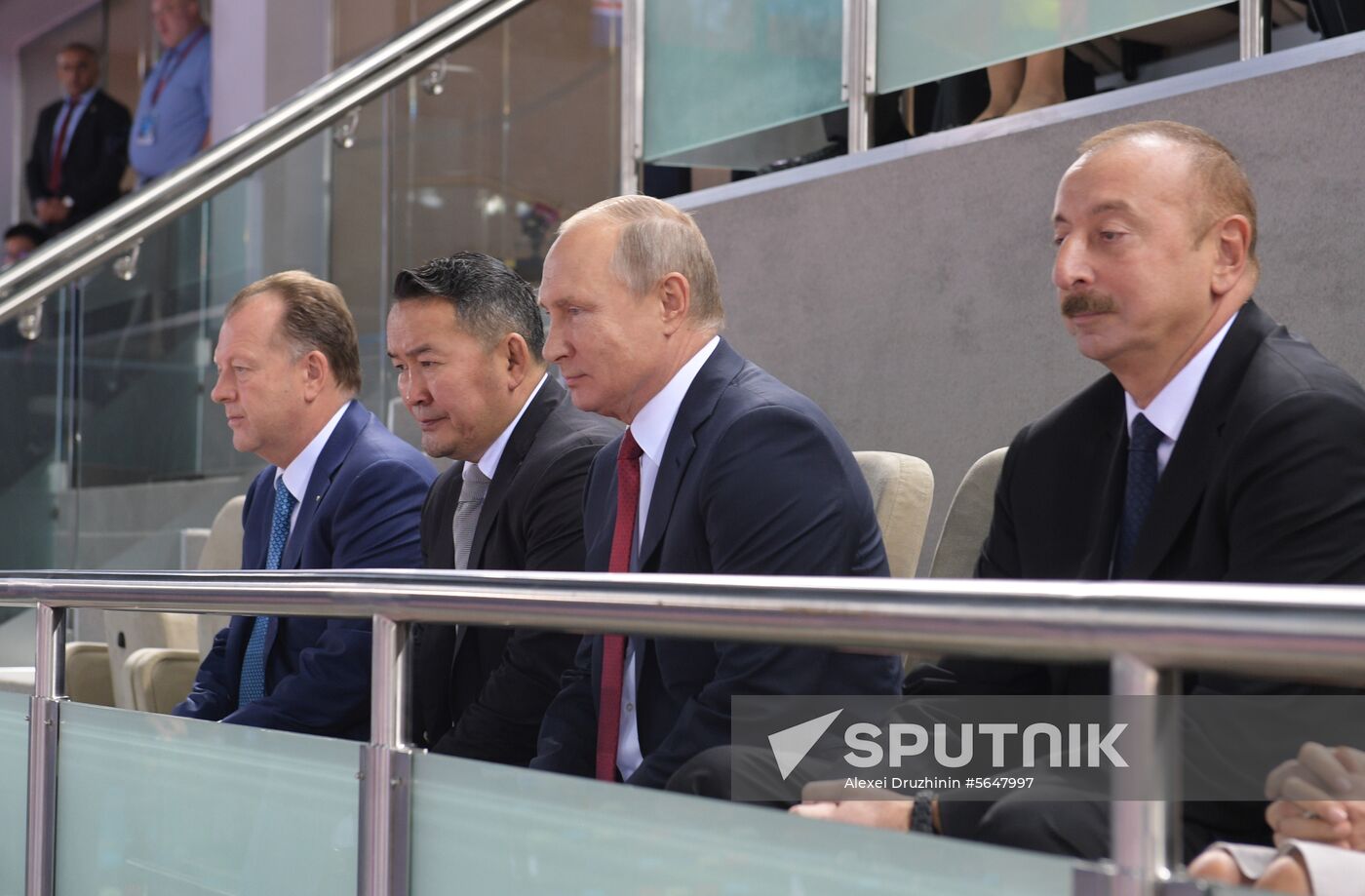 Russian President Vladimir Putin visits Azerbaijan