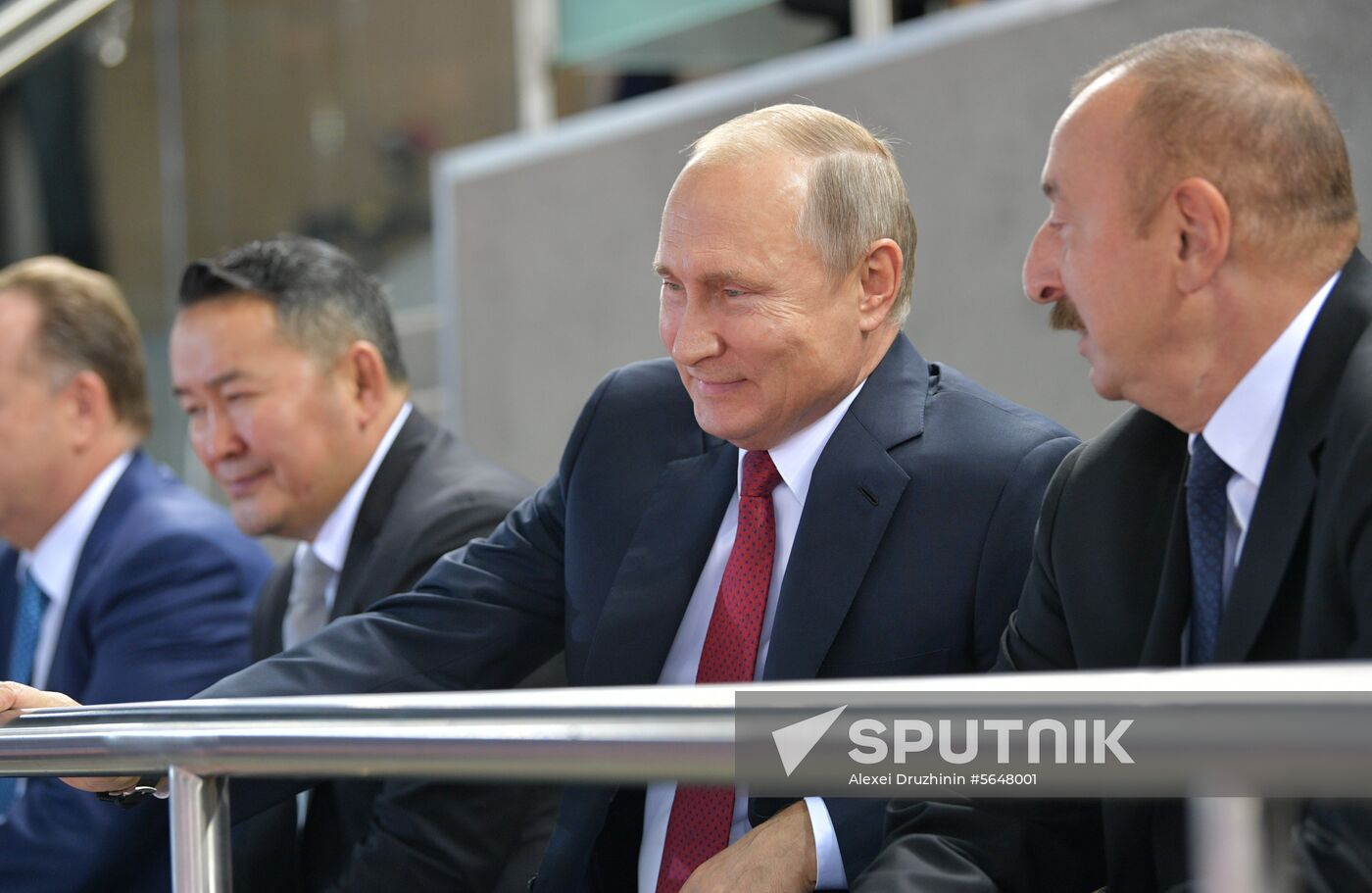 Russian President Vladimir Putin visits Azerbaijan