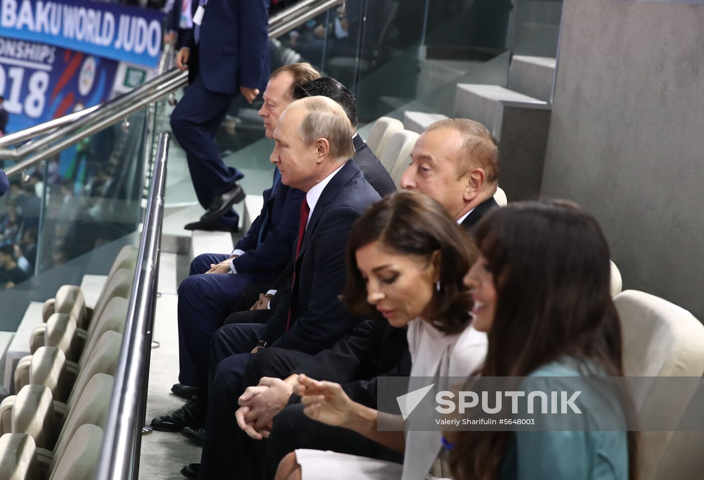 Russian President Vladimir Putin visits Azerbaijan