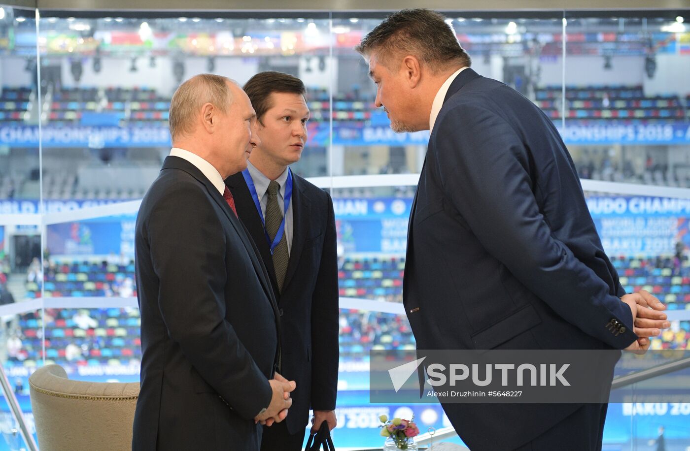 Russian President Vladimir Putin visits Azerbaijan