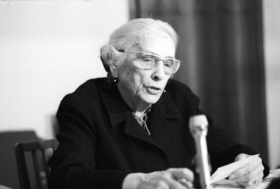 Leader of Spanish Communist Party Dolores Ibarruri
