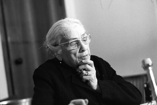 Leader of Spanish Communist Party Dolores Ibarruri
