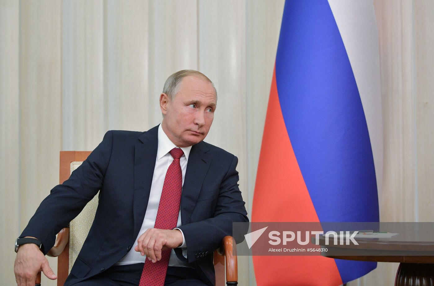 Russian President Vladimir Putin visits Azerbaijan